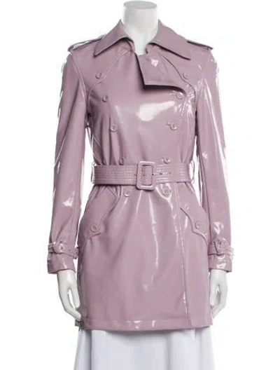 Pre-owned Fleur Du Mal Biker Jacket In Pink