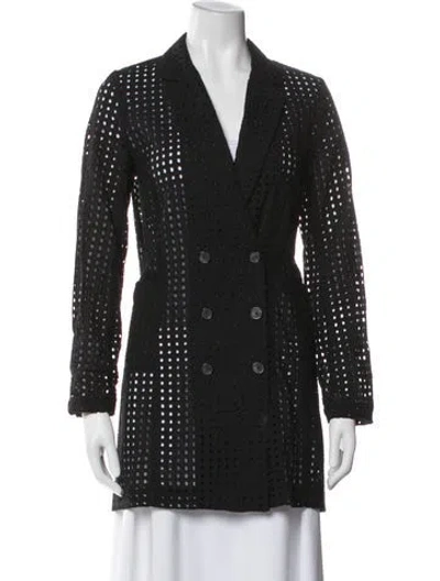 Pre-owned Fleur Du Mal Blazer In Black