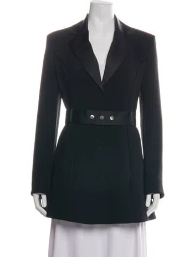 Pre-owned Fleur Du Mal Blazer In Black