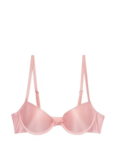 Fleur Du Mal Bow-detail Bra In Pink