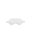 Fleur Du Mal Bridal Silk Eye Mask In Ivory