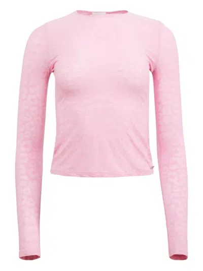 Fleur Du Mal Butter T-shirt In Pink