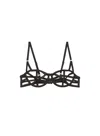 Fleur Du Mal Caged Bra In Black