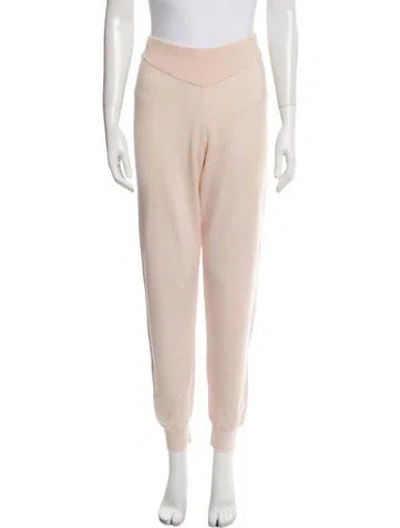 Pre-owned Fleur Du Mal Cashmere Sweatpants In Pink