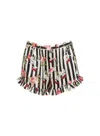 Fleur Du Mal Cherry Rose Shorts