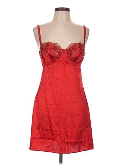 Fleur Du Mal Cocktail Dress In Red