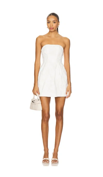 Fleur Du Mal Collette Dress In White