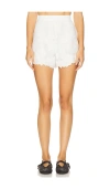Fleur Du Mal Collette Short In Gray