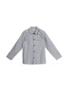 Fleur Du Mal Cotton Pajamas In 灰色