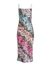 Fleur Du Mal Kleid Mit Rosen-print