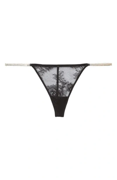 FLEUR DU MAL FLEUR DU MAL CRYSTAL BOUQUET LACE G-STRING