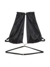 Fleur Du Mal Oberteil Crystal Trimmed In Black
