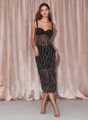 FLEUR DU MAL DANGLING STONES DRESS