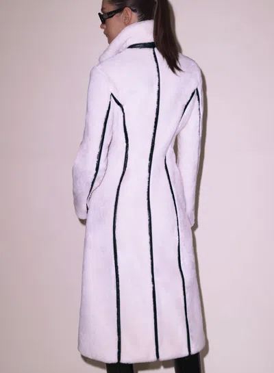 Fleur Du Mal Diana Faux Shearling In Polar