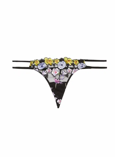 Fleur Du Mal Eden V-string In Multi