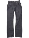 Fleur Du Mal Esquestrian Flared Jeans In Indigo Denim