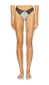 Fleur Du Mal Executive Thong In Gray