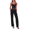 Fleur Du Mal Hamptons Bustier In Black