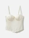 Fleur Du Mal Hamptons Bustier In White
