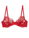 Fleur Du Mal Hendrix Bra In Red