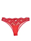 Fleur Du Mal Hendrix Briefs In Red
