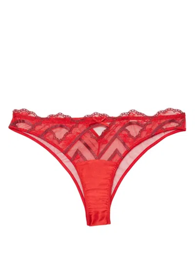 Fleur Du Mal Hendrix Briefs In Rouge