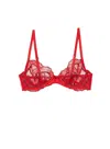 Fleur Du Mal Hendrix Bra In Rouge