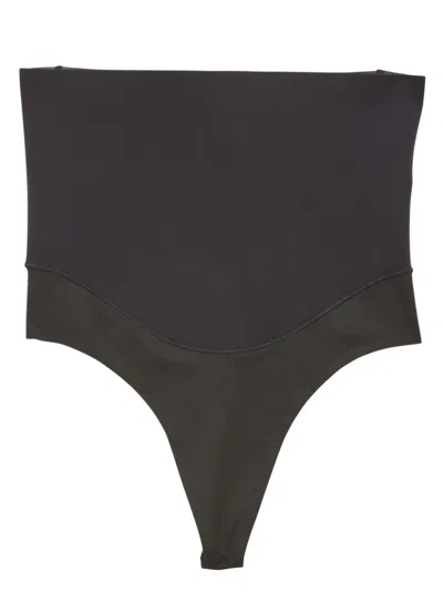 Fleur Du Mal High-waist Control Briefs In Black