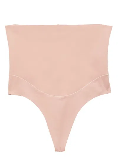 Fleur Du Mal High-waist Control Briefs In Neutrals