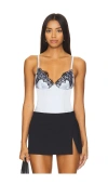 FLEUR DU MAL IRIS LACE BODYSUIT