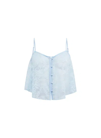 FLEUR DU MAL JASMINE LACE FLUTTER CAMI