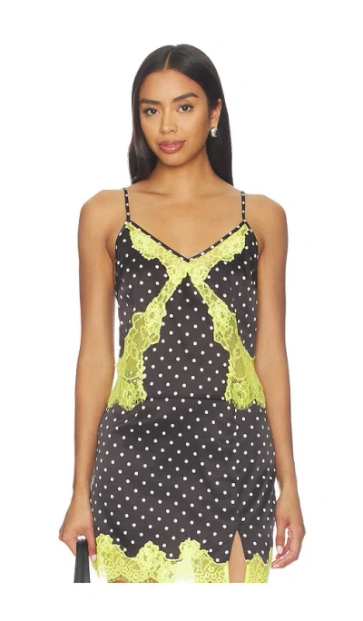 Fleur Du Mal Juliet Lace Dotted Cami