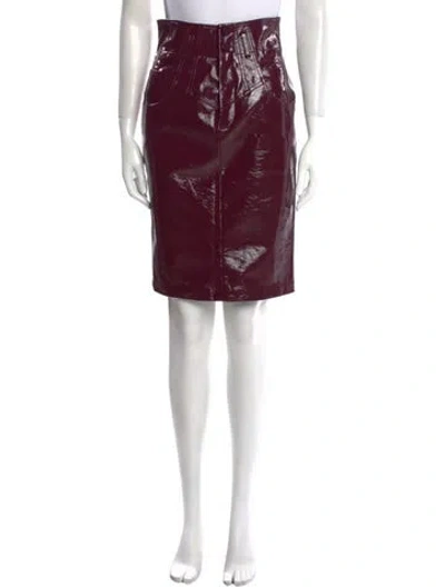 Pre-owned Fleur Du Mal Knee-length Skirt In Purple