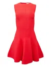 Fleur Du Mal Knitted Dress In Red