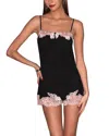 Fleur Du Mal Lace Applique Slip In Multi
