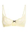 Fleur Du Mal Lace Bianca Balconette Bra In Neutral