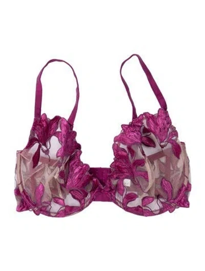 Pre-owned Fleur Du Mal Lace Pattern Lounge Set In Pink