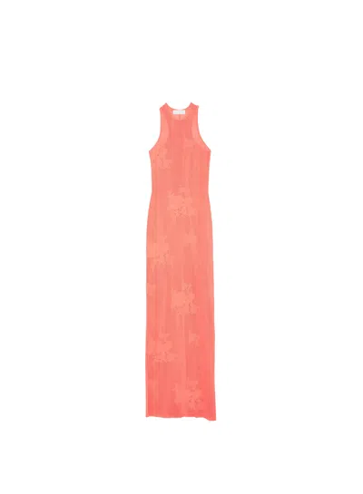 FLEUR DU MAL LACE POINTELLE MAXI DRESS