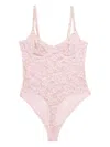 Fleur Du Mal Le Stretch Bodysuit In Pink