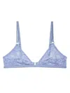 Fleur Du Mal Le Stretch Bra In Blue