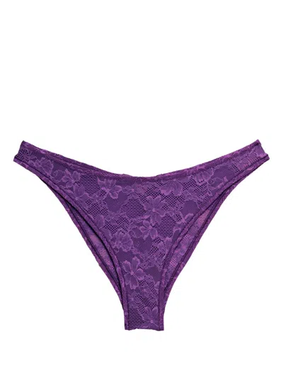Fleur Du Mal Le Stretch Briefs In 紫色