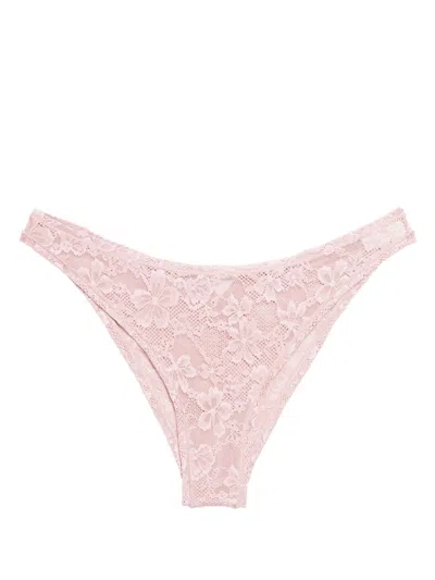 Fleur Du Mal Le Stretch Briefs In Ballet Pink