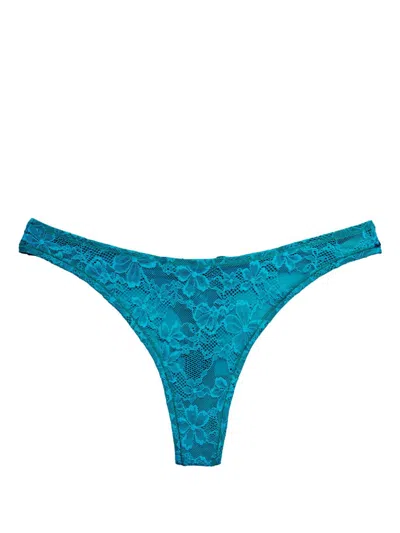Fleur Du Mal Le Stretch Briefs In Blue