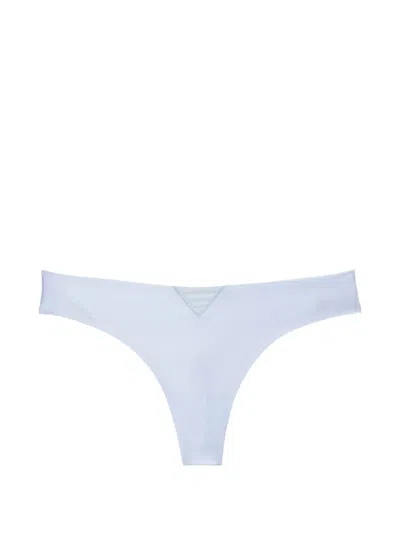 Fleur Du Mal Le Stretch Gloss Thong In White