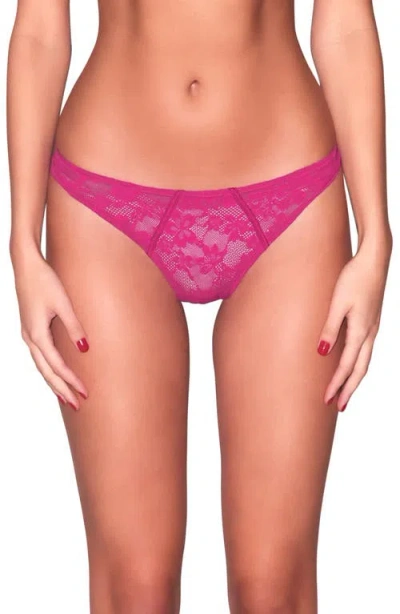 Fleur Du Mal Le Stretch Lace Cheeky Briefs In Big Spender