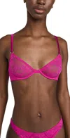 Fleur Du Mal Le Stretch Lace Demi Bra Big Spender In Big Spender