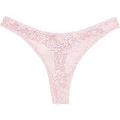 FLEUR DU MAL FLEUR DU MAL LE STRETCH LACE THONG