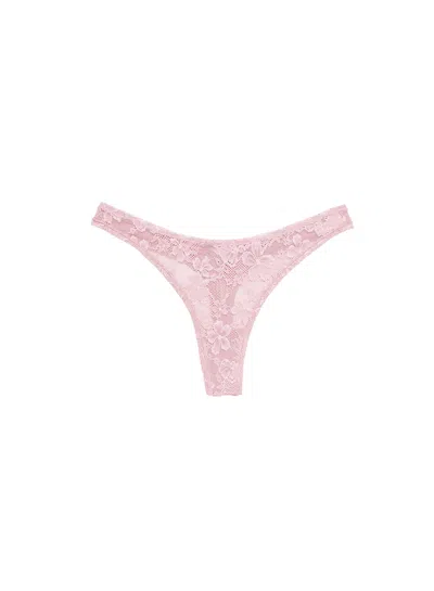 FLEUR DU MAL LE STRETCH LACE THONG