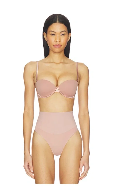 Fleur Du Mal Le Stretch Micro Multi-way Bra In Pink