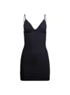 Fleur Du Mal Le Stretch Micro Triangle Slip In Black